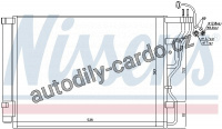 Chladič klimatizace NISSENS 940245
