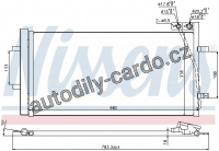 Chladič klimatizace NISSENS 940255