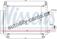 Chladič klimatizace NISSENS 940271