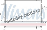 Chladič klimatizace NISSENS 940289