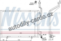 Chladič klimatizace NISSENS 940287