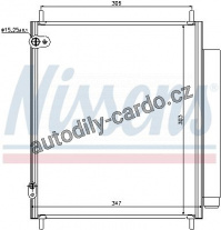 Chladič klimatizace NISSENS 940284