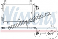 Chladič klimatizace NISSENS 940326