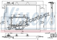 Chladič klimatizace NISSENS 940325