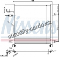 Chladič klimatizace NISSENS 940323