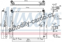 Chladič klimatizace NISSENS 940617