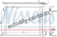 Chladič klimatizace NISSENS 940624