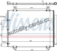 Chladič klimatizace NISSENS 940625