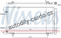 Chladič klimatizace NISSENS 940671