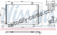 Chladič klimatizace NISSENS 940649