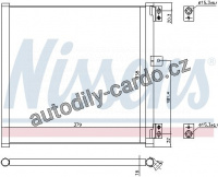 Chladič klimatizace NISSENS 940704