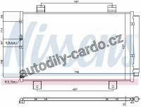 Chladič klimatizace NISSENS 940697