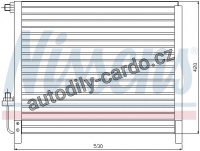 Chladič klimatizace NISSENS 94096