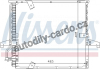 Chladič klimatizace NISSENS 94166