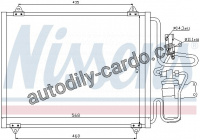 Chladič klimatizace NISSENS 94440