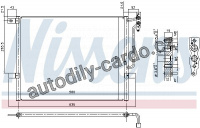 Chladič klimatizace NISSENS 94431