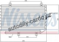 Chladič klimatizace NISSENS 94816