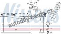 Výměník tepla NISSENS 70531