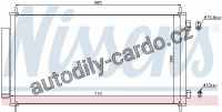 Chladič klimatizace NISSENS 940163