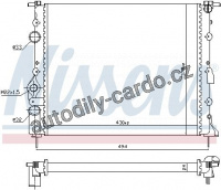 Chladič motoru NISSENS 639371