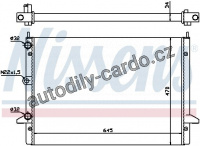 Chladič motoru NISSENS 63992