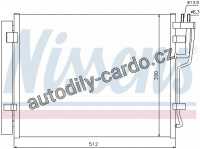 Chladič klimatizace NISSENS 940007