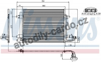 Chladič klimatizace NISSENS 94690