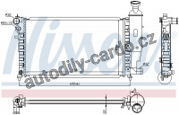 Chladič motoru NISSENS 63537A