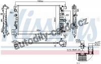 Chladič motoru NISSENS 61715