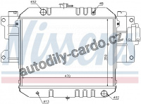 Chladič motoru NISSENS 61733