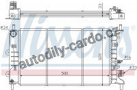 Chladič motoru NISSENS 621621