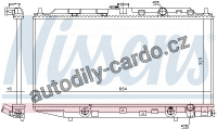 Chladič motoru NISSENS 622551