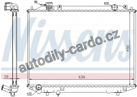 Chladič motoru NISSENS 62246A