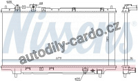 Chladič motoru NISSENS 62383A