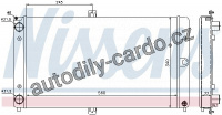 Chladič motoru NISSENS 623552