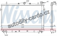 Chladič motoru NISSENS 62298