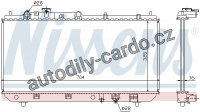 Chladič motoru NISSENS 62403