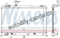 Chladič motoru NISSENS 62463A