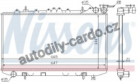 Chladič motoru NISSENS 62421