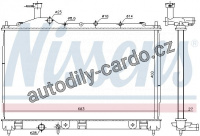 Chladič motoru NISSENS 628987