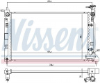 Chladič motoru NISSENS 628984