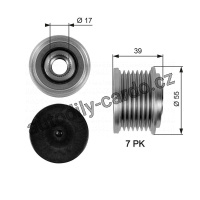 Alternátorová volnoběžka (předstihová spojka) GATES (GT OAP7065) - MERCEDES-BENZ