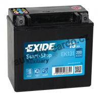 startovací baterie EXIDE EK131  pomocná startovací baterie