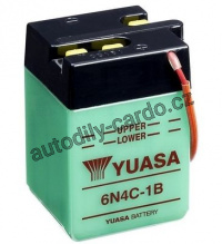 Motobaterie YUASA 6N4C-1B 4Ah 6V P+ /71x71x105/