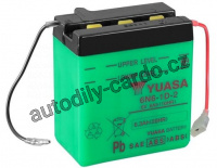 Motobaterie YUASA 6N6-1D-2 6Ah 6V P+ /99x57x111/