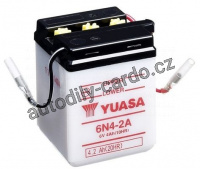 Motobaterie YUASA 6N4-2A 4Ah 6V P+ /71x71x96/