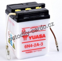 Motobaterie YUASA 6N4-2A-3 4Ah 6V P+ /71x71x96/