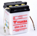 Motobaterie YUASA 6N4-2A-3 4Ah 6V P+ /71x71x96/