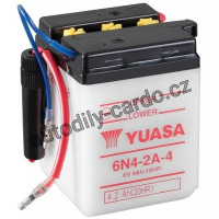 Motobaterie YUASA 6N4-2A-4 4Ah 6V P+ /71x71x96/