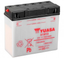 Motobaterie YUASA 51913 19Ah 100A 12V P+ /186x82x171/